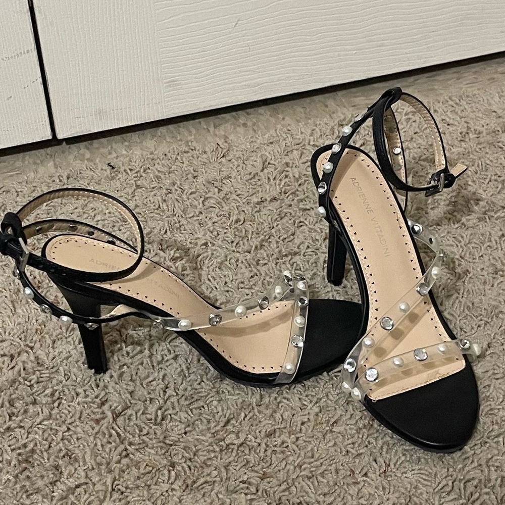 Adrienne Vittadini Black Heels Timeless Elegance